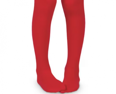 De Identified Childs Nylon Tights 0/6 months RED RRP 3.98 CLREANCE 99p